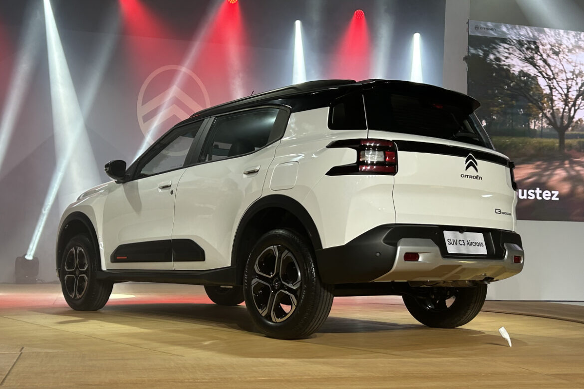 Citroën revela C3 Aircross versão de 7 lugares