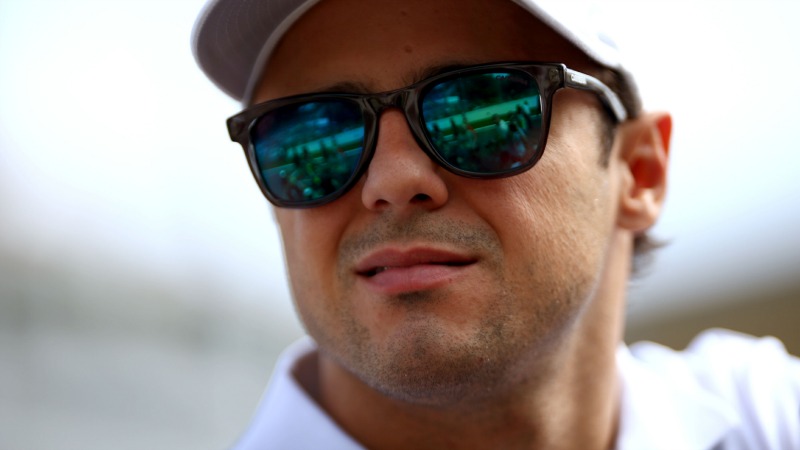 Felipe Massa of Brazil and Williams takes part in the Drivers Parade