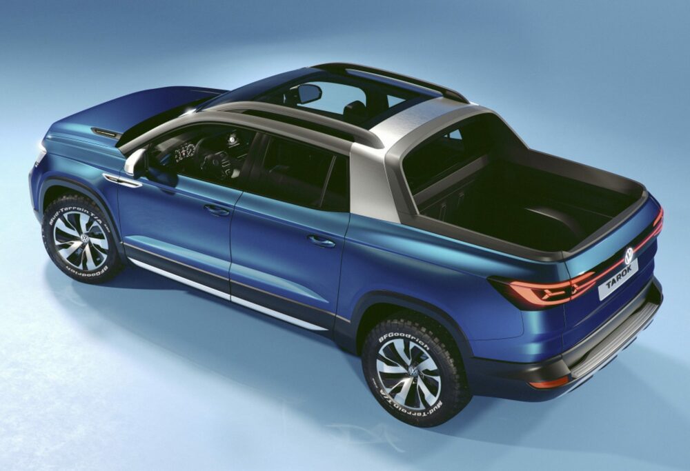 Imagem conceito da VW Tarok apresentada no Salão do Automóvel 2018