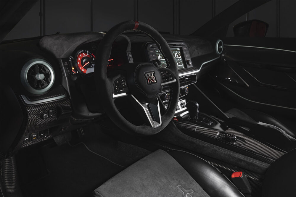 Interior do Nissan GT-R 50 Italdesign
