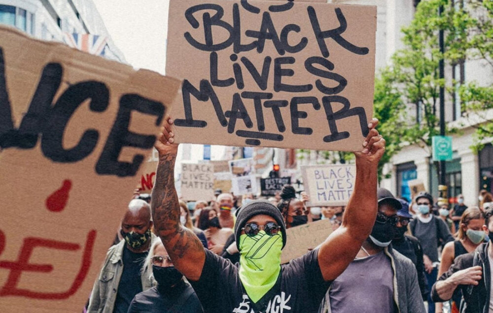 Hamilton nos protestos do movimento Black Lives Matter