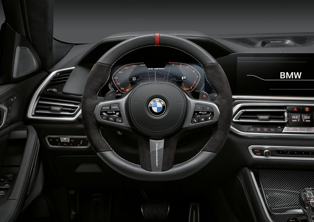 Interior da BMW X6 M