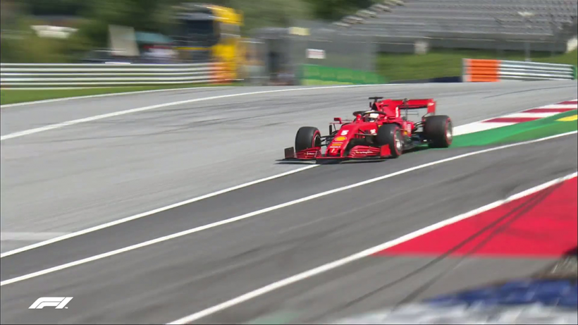 Vettel nos treinos do GP da Austria