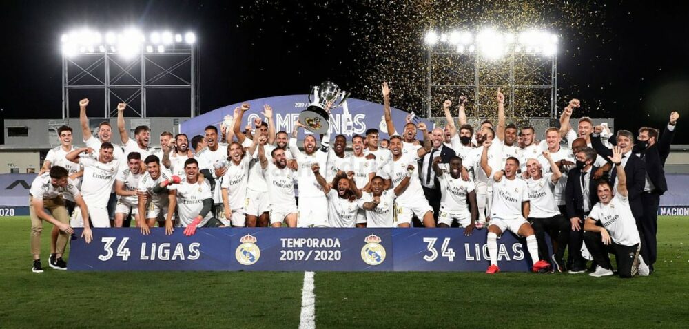 Real Madrid, 34 vezes campeão espanhol!