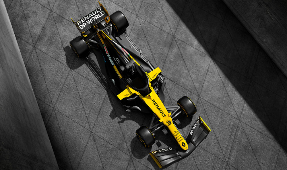 Carro da Renault para a temporada de 2020 da Fórmula 1