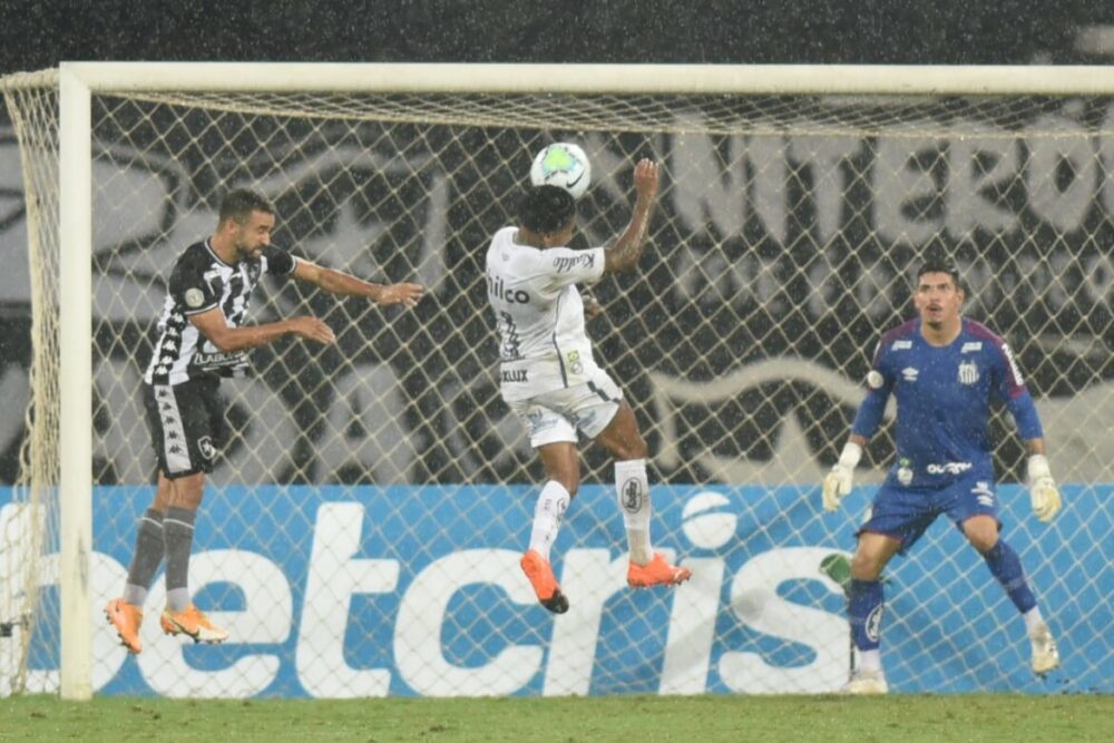 Santos e Botafogo fizeram uma partida agradável no Nilton Santos