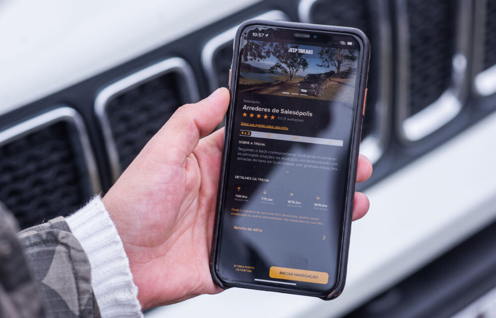 Jeep lança aplicativo gratuito com GPS para trilhas; testamos a novidade -  07/10/2020 - UOL Carros