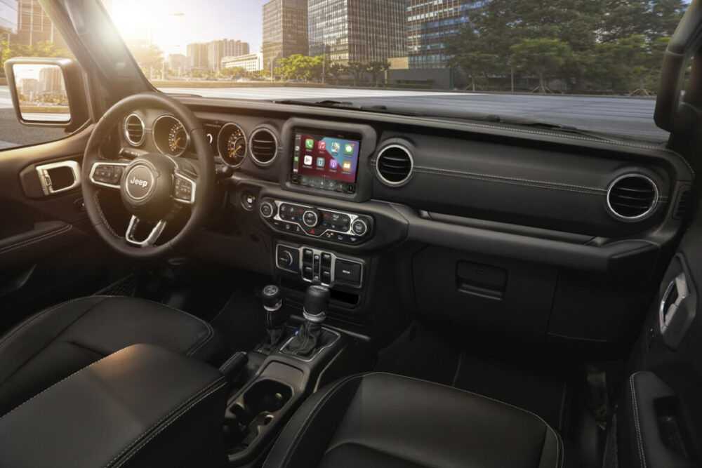 Interior do Jeep Gladiator 2021