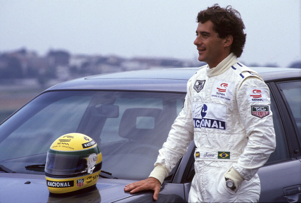 Senna e o Audi S2 1994