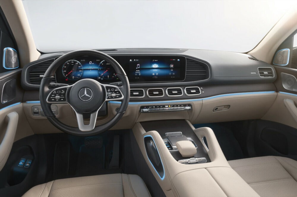 Interior da Nova Mercedes-Benz GLS