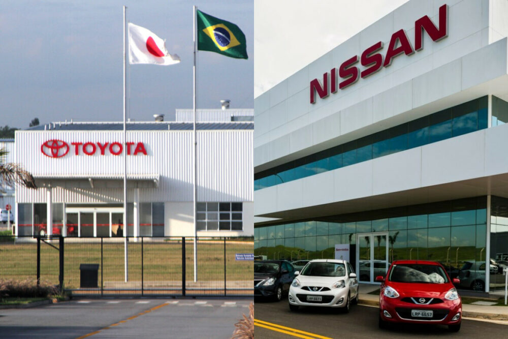Fábrica da Toyota e Nissan Brasil
