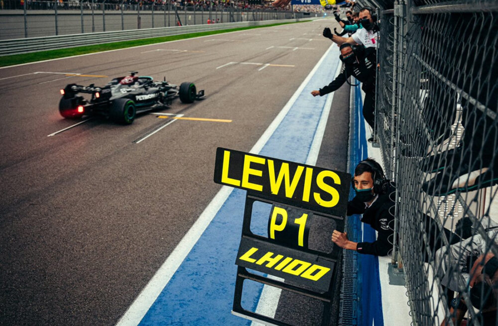 Lewis Hamilton vence o GP da Rússia