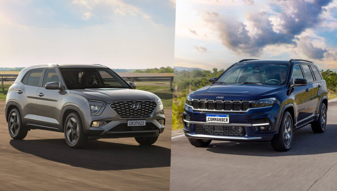 Novo Hyundai Creta e Jeep Commander