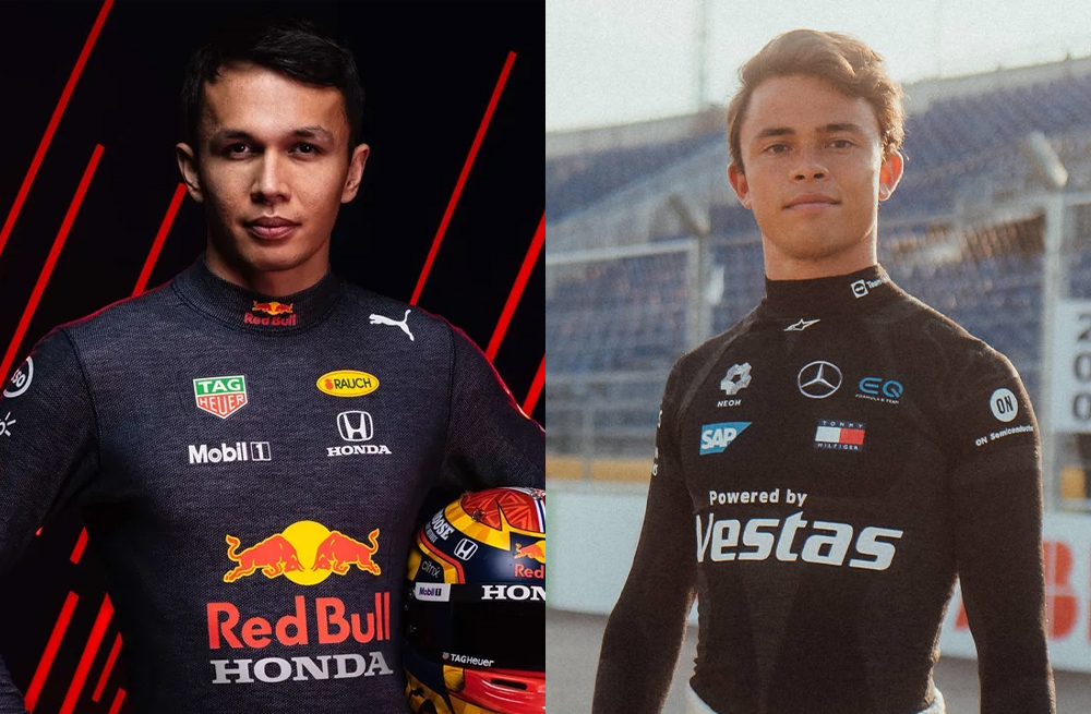 Alex Albon e Nyck De Vries