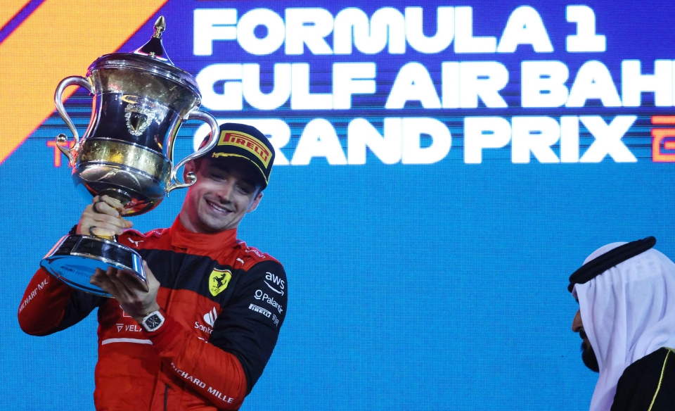 Leclerc vence o GP do Bahrein