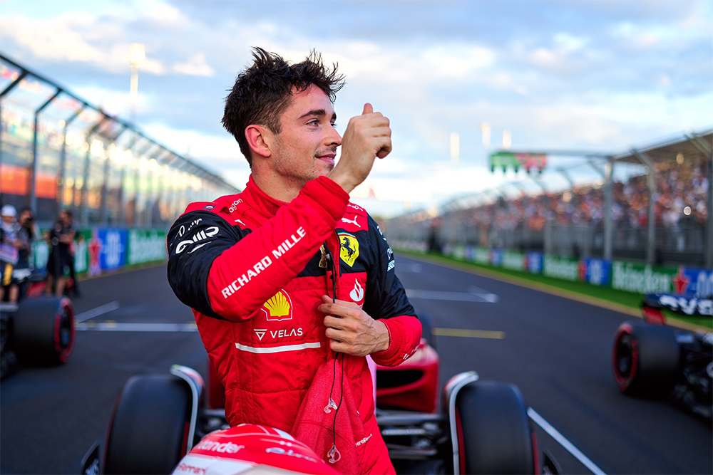 Leclerc é pole position no GP da Austrália