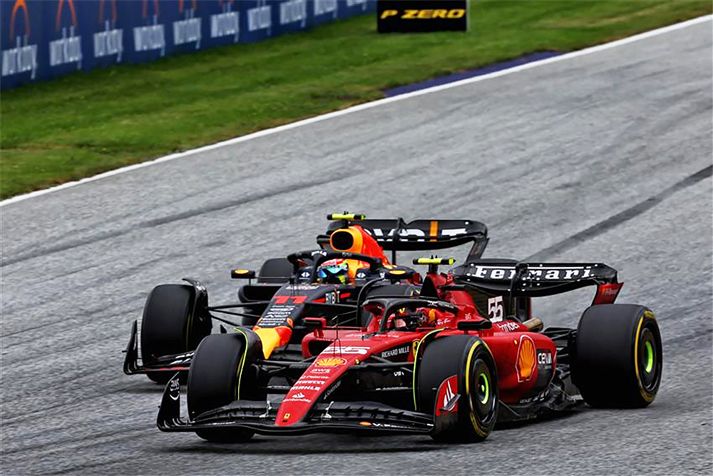 Sainz e Perez - GP da Austria de F1 2023
