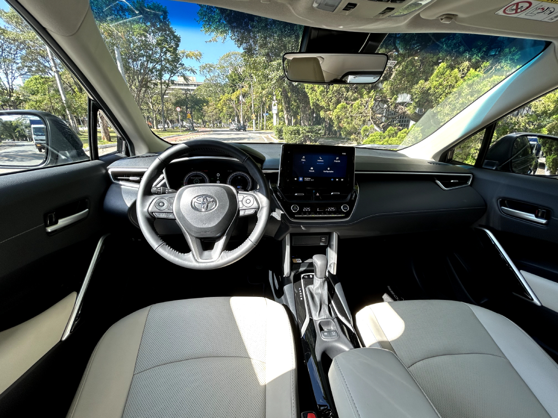 Corolla Cross interior 