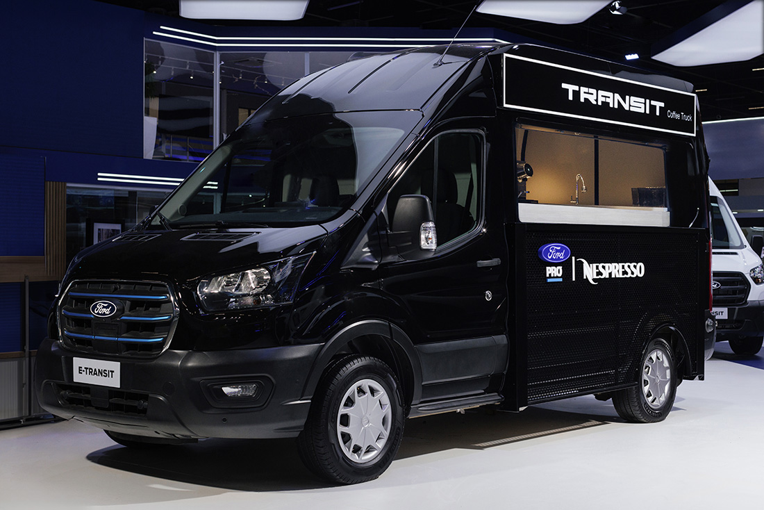 Ford Transit Nespresso