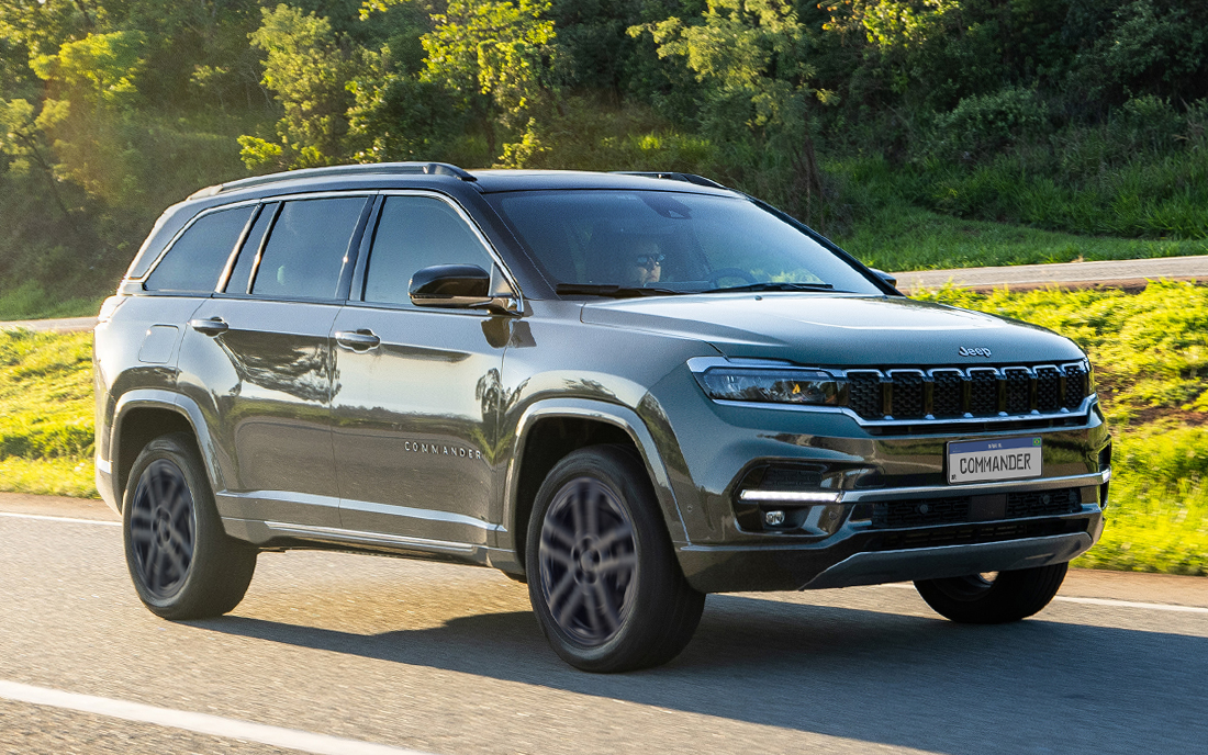 Novo motor mostra evolução do Jeep Commander