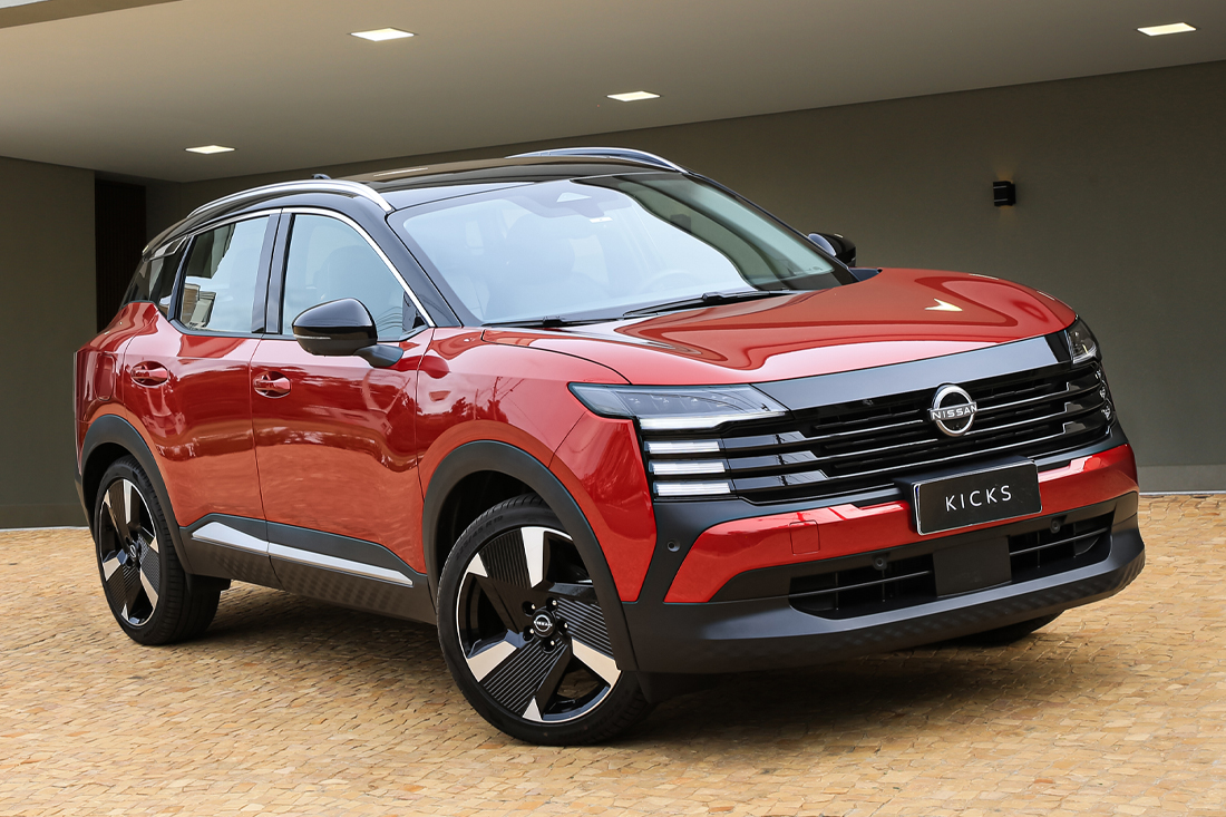 Nissan Kicks, totalmente renovado, estreia novo motor e câmbio