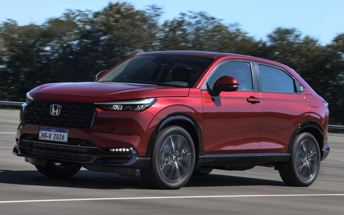 Honda HR-V 2026 recebe discreta reestilização